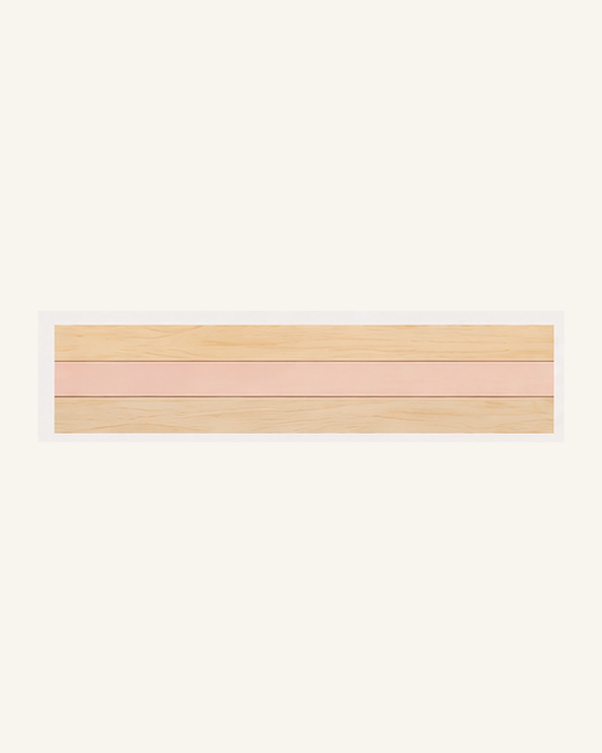 Lampe Coquillage ORAWOOD, détail de la construction en trois couches