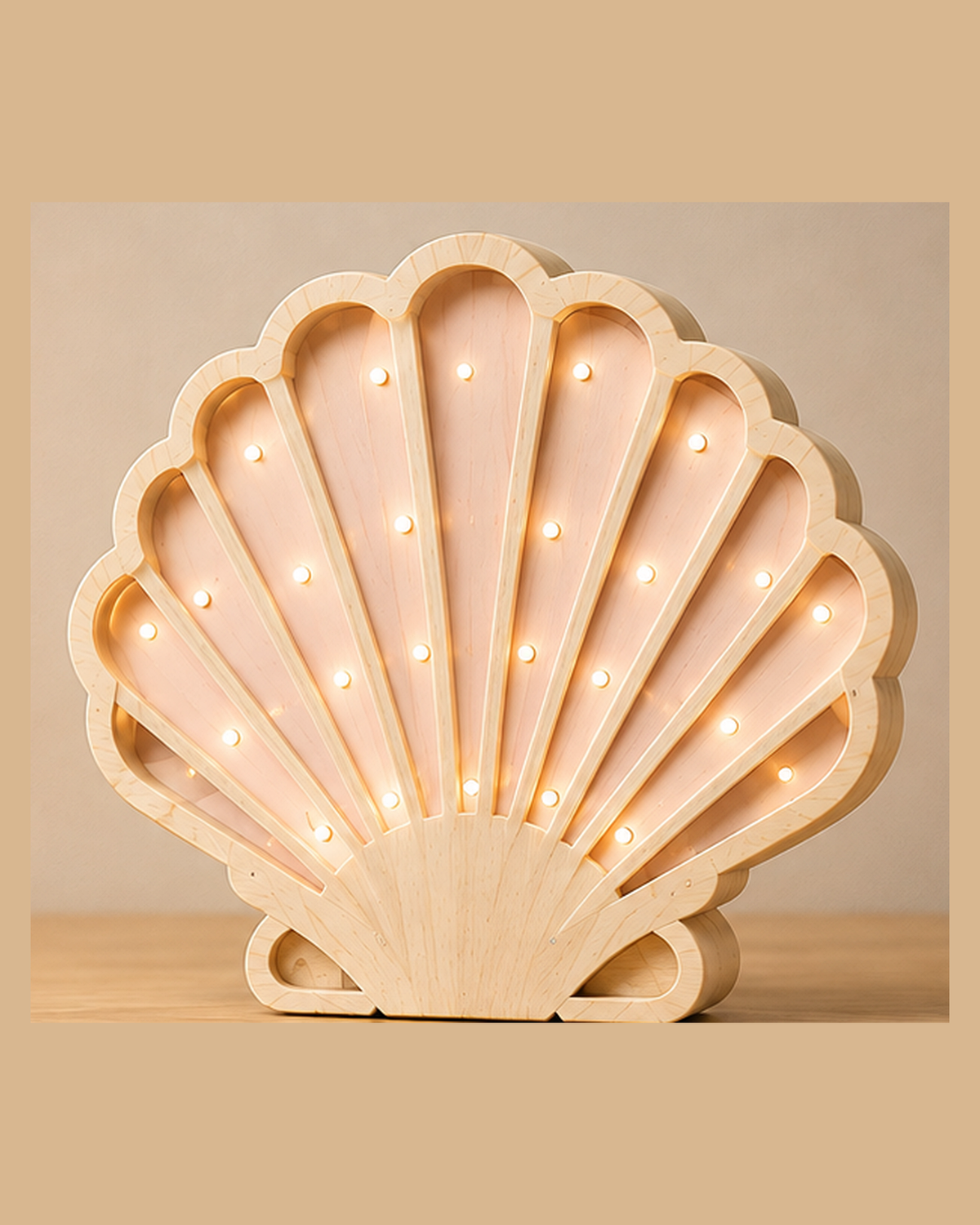 Lampe Coquillage ORAWOOD, vue principale
