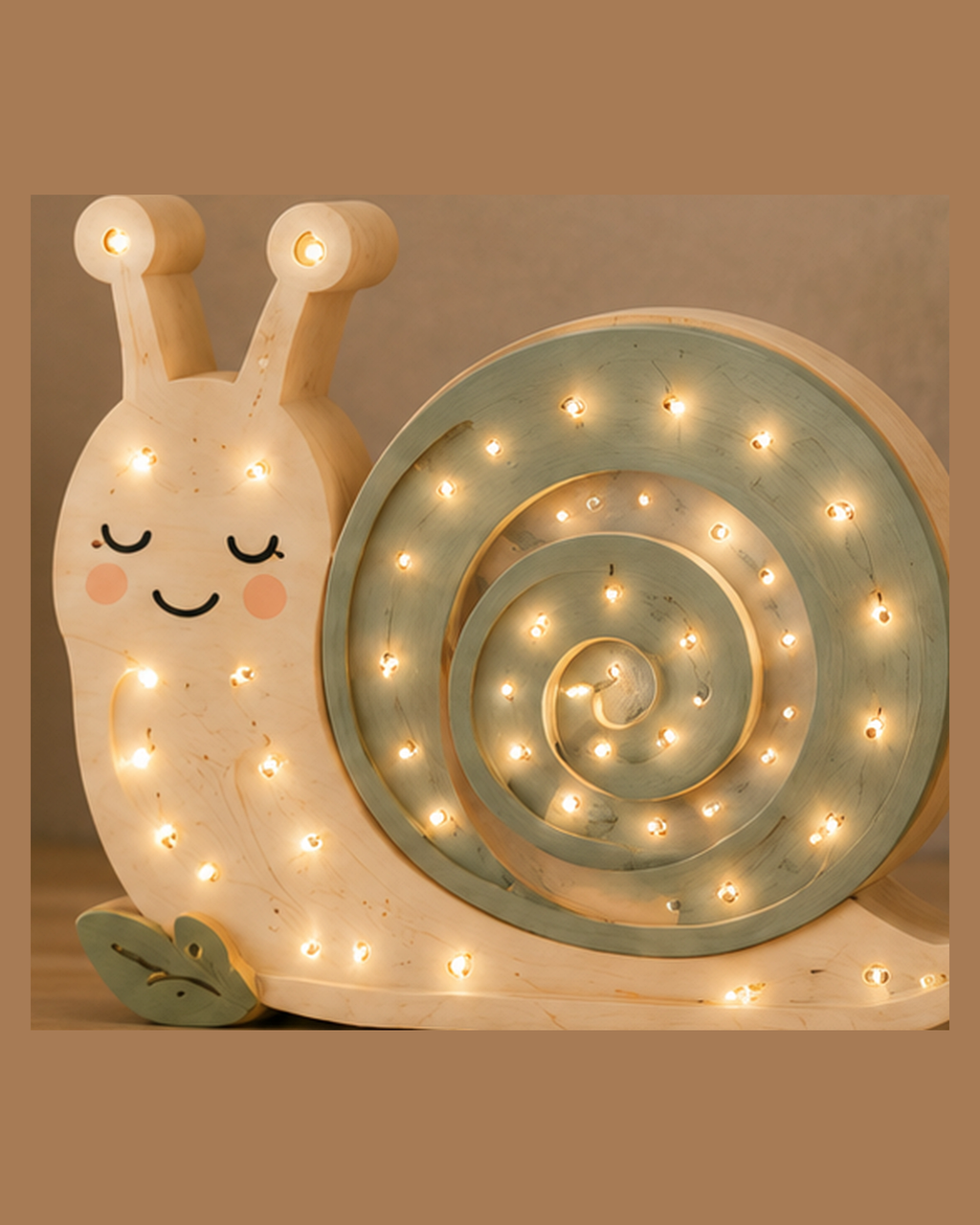 Lampe Escargot ORAWOOD, vue principale