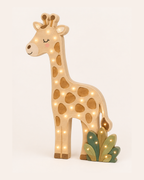 Lampe Girafe ORAWOOD, vue principale lampe allumée