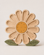 Lampe veilleuse Marguerite ORAWOOD en pin massif, éteinte