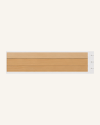 Lampe Marguerite ORAWOOD, détail de la construction en trois couches