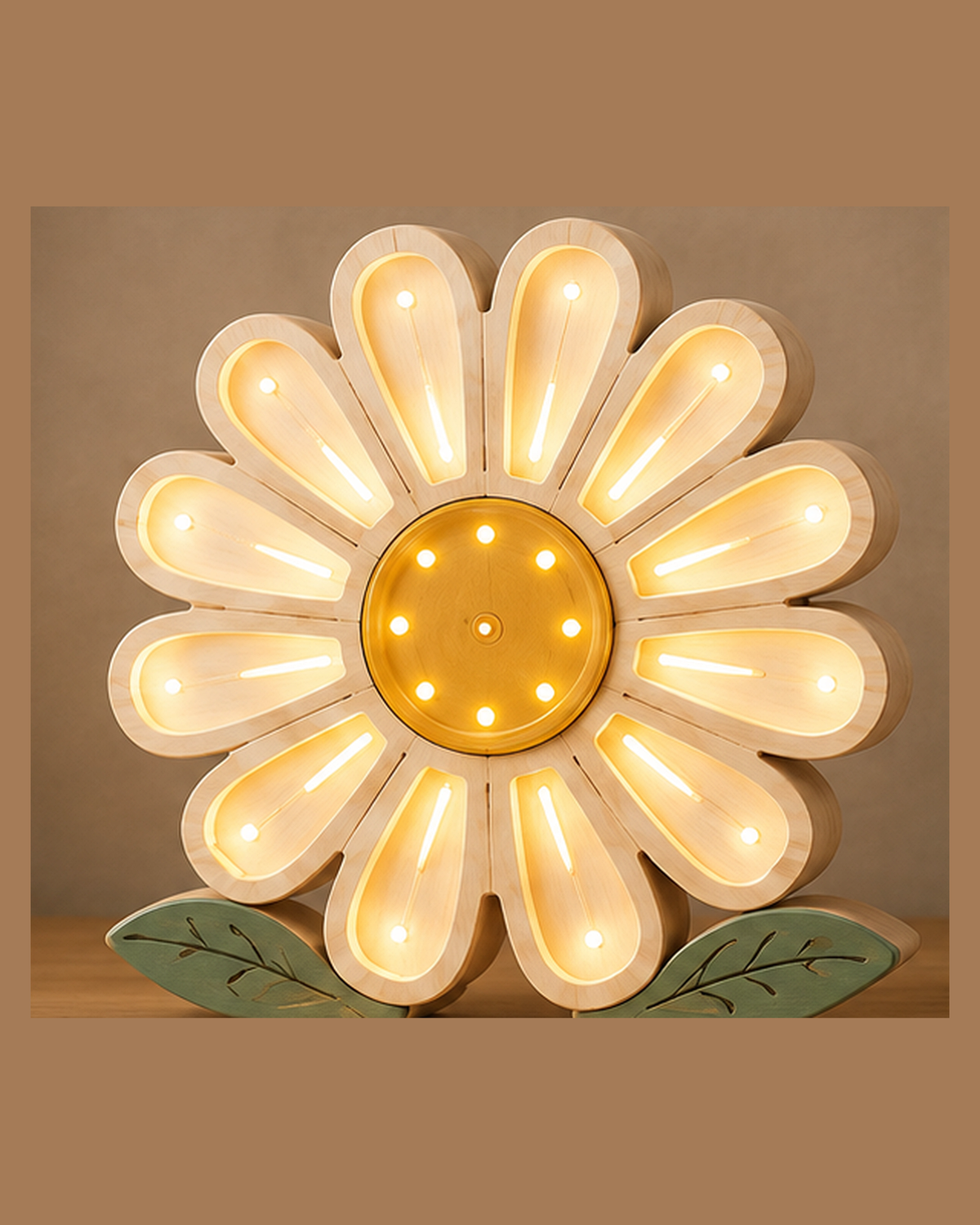 Lampe Marguerite ORAWOOD, vue principale