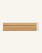 Lampe Ours ORAWOOD, détail de la construction en trois couches