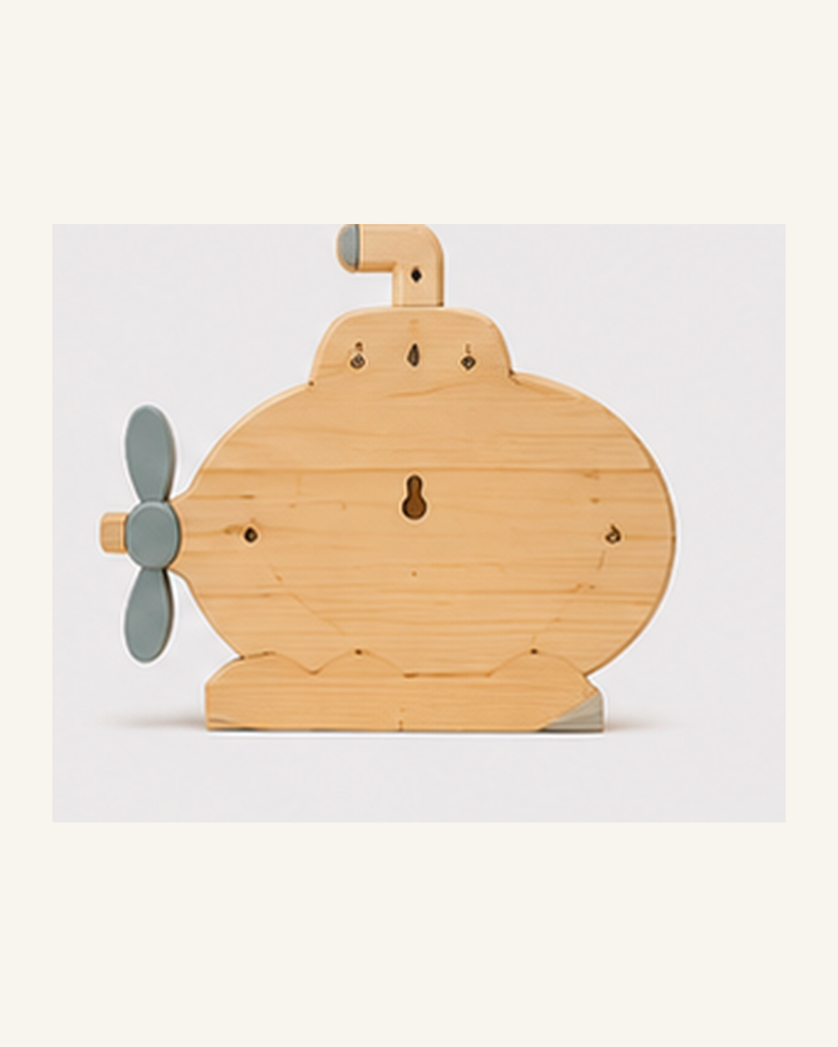 Lampe Sous-marin ORAWOOD, vue arrière montrant les fixations murales